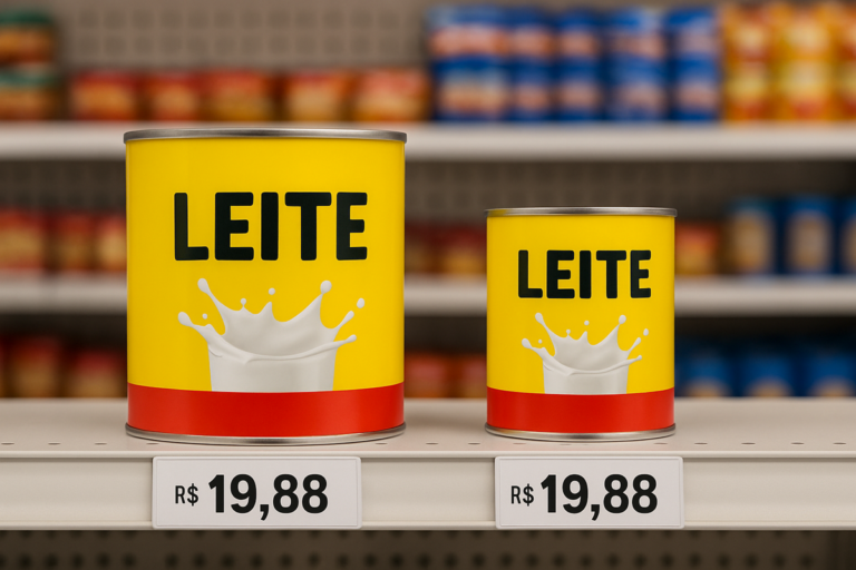 Reduflação no Brasil: como a prática de reduzir quantidades de produtos sem alterar os preços afeta o consumidor e como identificar esses casos no dia a dia.
