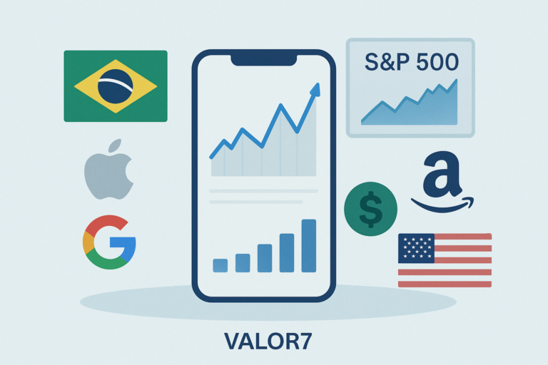 Descubra como investir no S&P 500 morando no Brasil. Conheça as opções via BDRs, ETFs e investimento direto no exterior. Compare custos, tributação e veja qual a melhor escolha para o seu perfil.