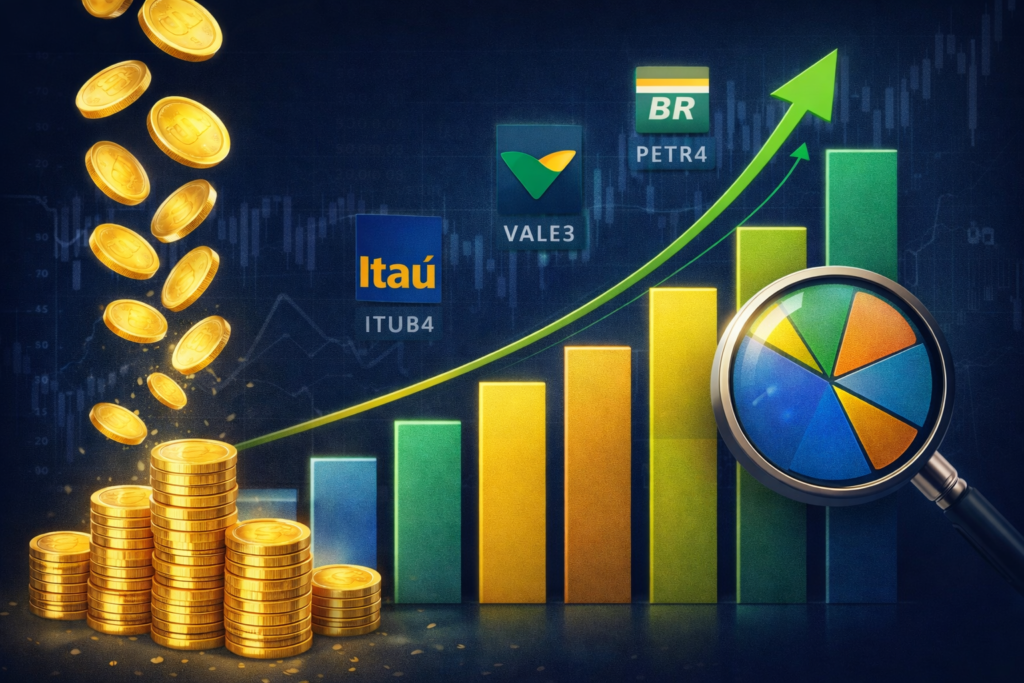 Renda Passiva para 2026: As Melhores Ações Pagadoras e a Importância da Diversificação