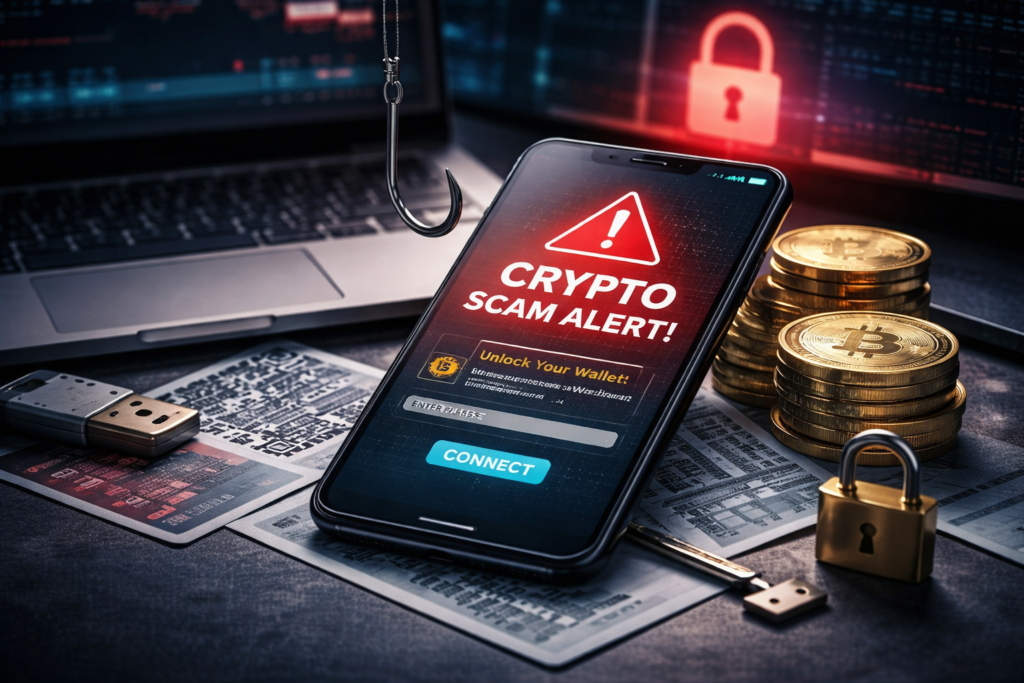 Golpes em Cripto: Proteja Seu Patrimônio Digital e Evite Prejuízos
